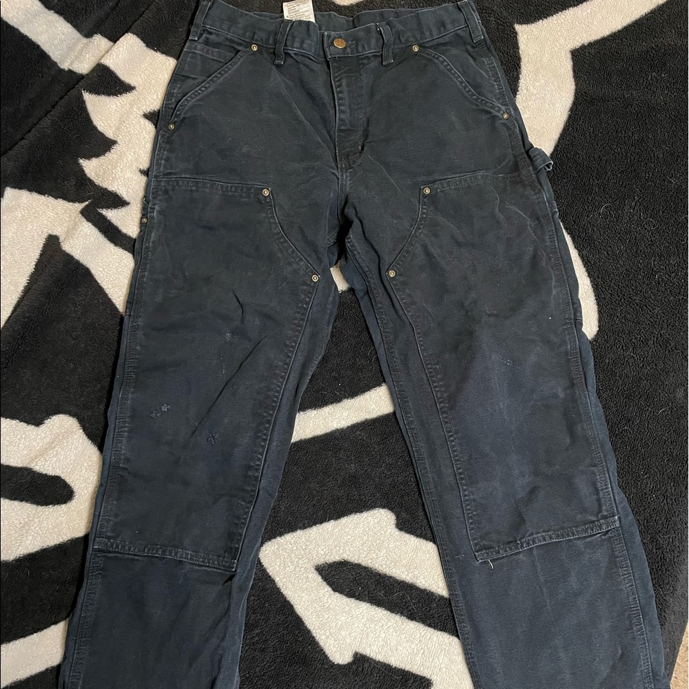 Vintage Carhartt double knee dungarees